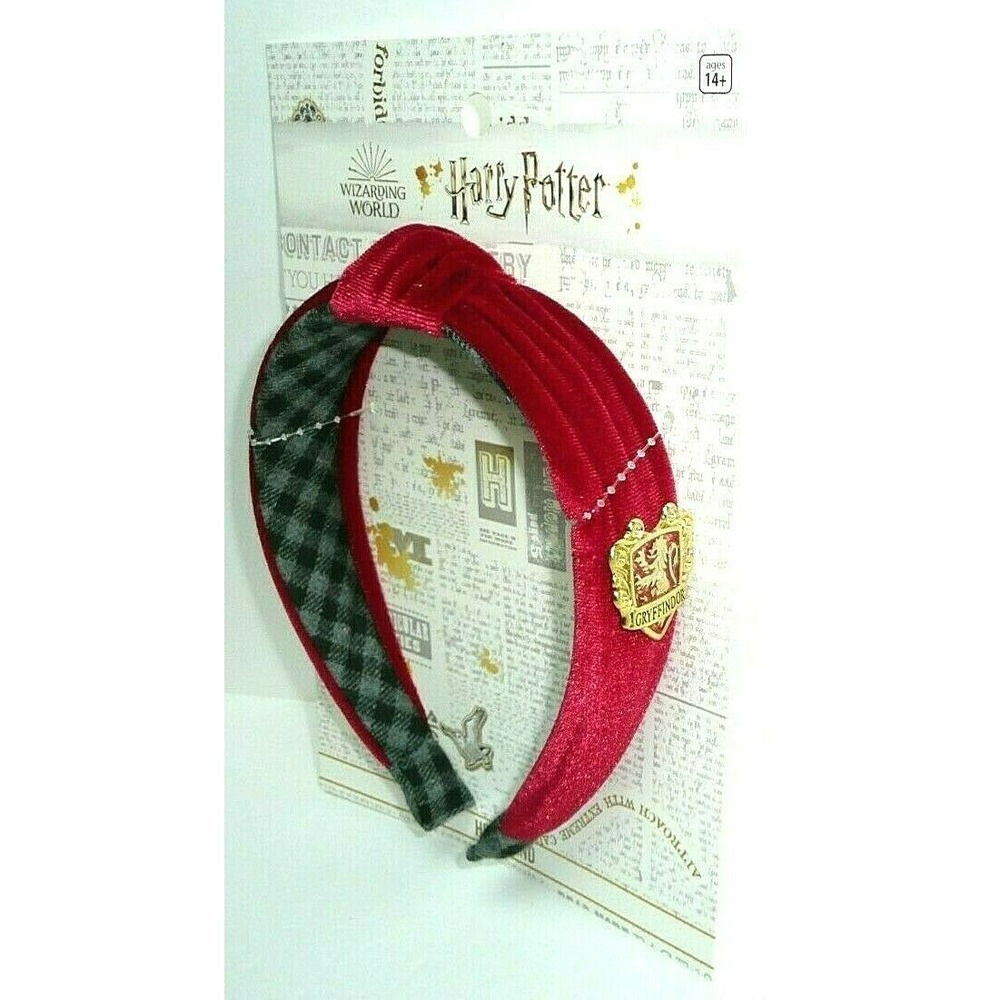 Harry Potter Gryffindor Headband Red Hogwarts Costume Hair Accessory Cosplay